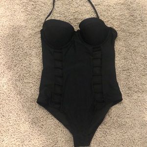 Forever 21 sexy cutout underwire swimsuit -L